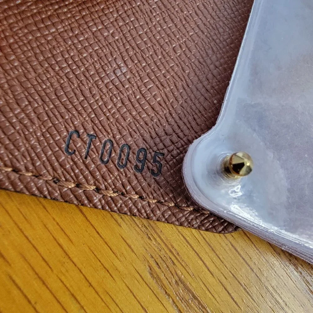 Louis Vuitton Monogram Porte Cartes Credit Pression Card Holder